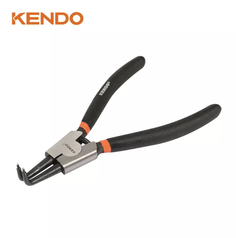 Kendo Circlip Pliers External Bent Dipped Handle A C T Hardware