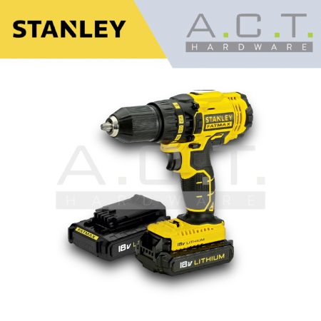 Stanley SCD20C2K-B1, 18V 1.3AH Drill driver