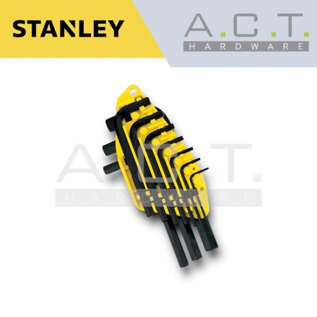 STANLEY HEX KEY 10PC SHORT ARM SET 1.5-10MM 69-253