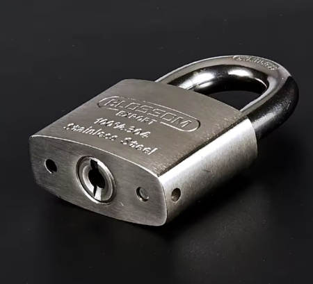 BLOSSOM ST45 STAINLESS STEEL PADLOCK